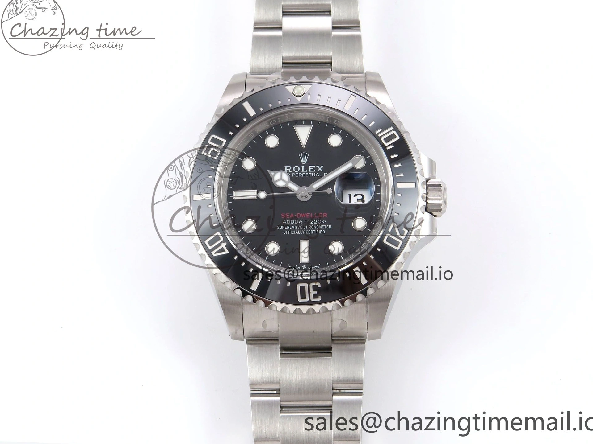 1226 Sea-Dweller 126600 Clean 1:1 Best Edition 904L SS Case and Bracelet VR Functional 1067